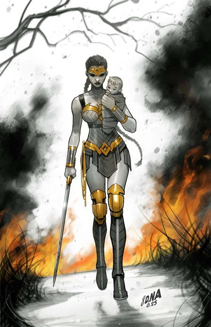 WONDER WOMAN #28 CVR B DAVID NAKAYAMA CARD STOCK VAR (PRE-ORDER: 12/17/2025)