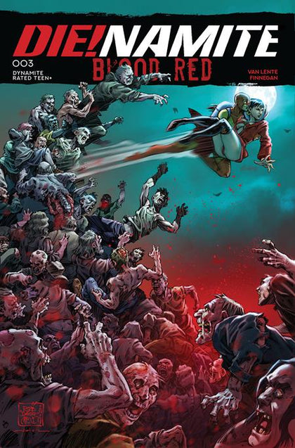 DIE!NAMITE BLOOD RED #3 CVR B ROBERTO MELI VAR (PRE-ORDER: 12/17/2025)