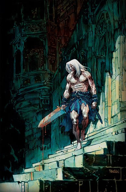FIRE AND ICE NEKRON #1 (ONE SHOT) CVR E DAN PANOSIAN METAL VIRGIN VAR (PRE-ORDER: 01/07/2026)