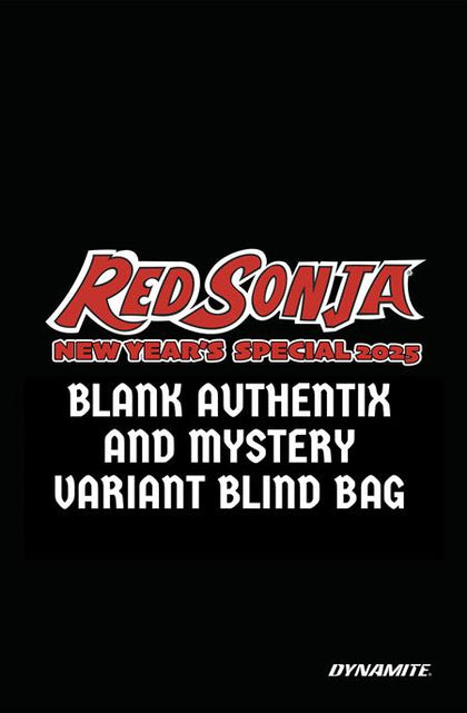 RED SONJA NEW YEARS SPECIAL 2025 #1 (ONE SHOT) CVR D BLIND BAG VAR (PRE-ORDER: 12/31/2025)