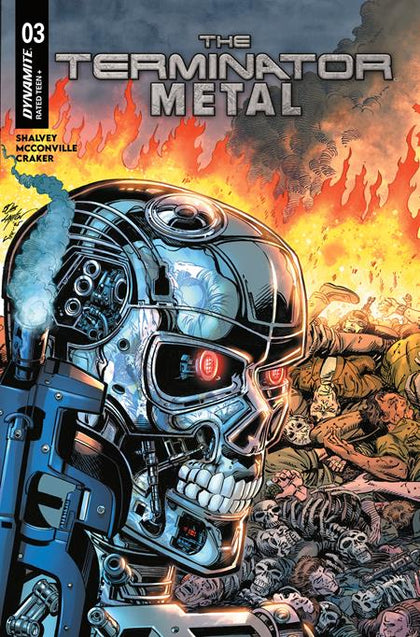 TERMINATOR METAL #3 CVR B BOB LAYTON VAR (PRE-ORDER: 12/17/2025)