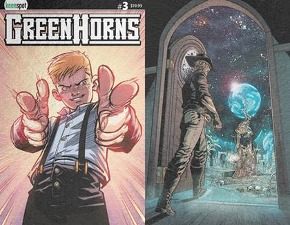 GREENHORNS #3 CVR C ATHILA FABBIO PETE PANTAZIS HOLOFOIL FLIP VAR (PRE-ORDER: 12/10/2025)