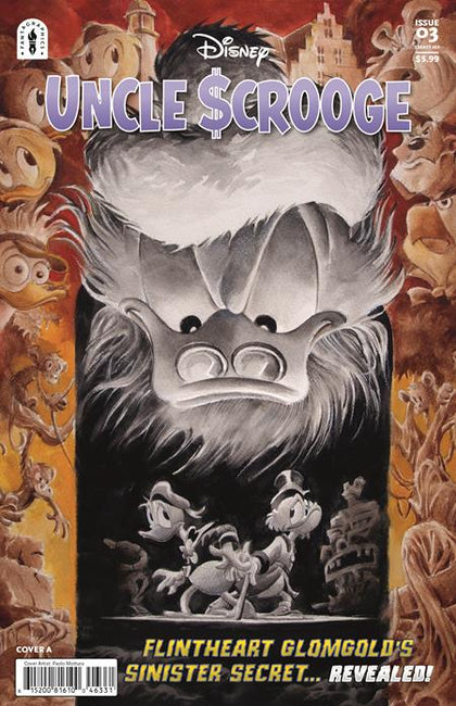 UNCLE SCROOGE FLINTHEART GLOMGOLDS SINISTER SECRET #3 (OF 3) CVR A PAOLO MOTTURA (PRE-ORDER: 12/03/2025)