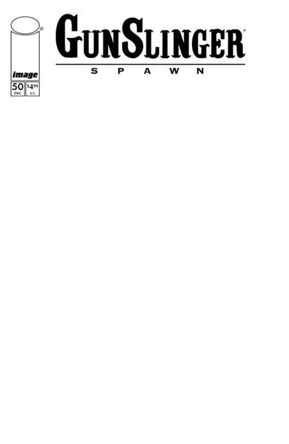GUNSLINGER SPAWN #50 CVR D BLANK SKETCH VAR (PRE-ORDER: 12/31/2025)