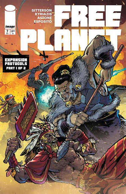 FREE PLANET #7 CVR B ILIAS KYRIAZIS & VITTORIO ASTONE VAR (PRE-ORDER: 12/10/2025)