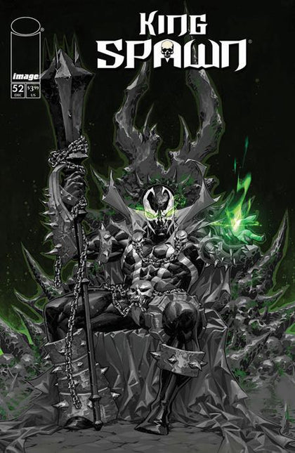 KING SPAWN #52 CVR B KAEL NGU B&W VAR (PRE-ORDER: 12/24/2025)