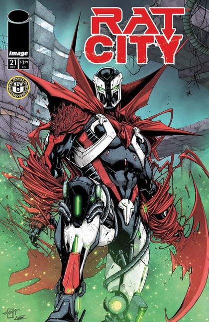 SPAWN RAT CITY #21 CVR B JONATHAN URIBE VAR (PRE-ORDER: 12/31/2025)