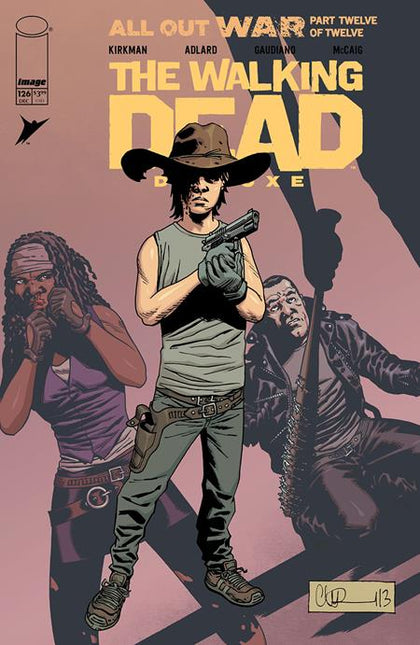WALKING DEAD DELUXE #126 CVR B CHARLIE ADLARD & DAVE MCCAIG VAR (PRE-ORDER: 12/03/2025)