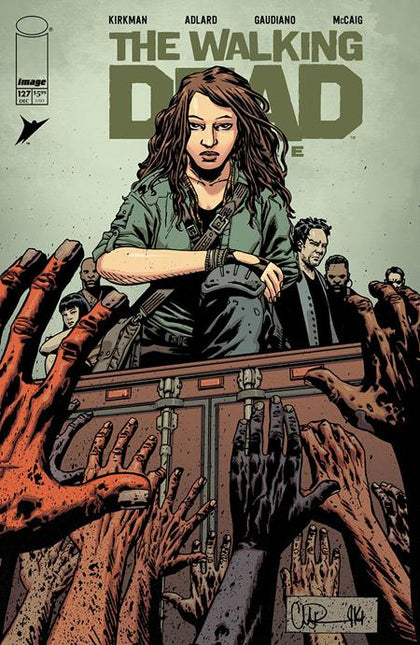 WALKING DEAD DELUXE #127 CVR B CHARLIE ADLARD & DAVE MCCAIG VAR (PRE-ORDER: 12/17/2025)