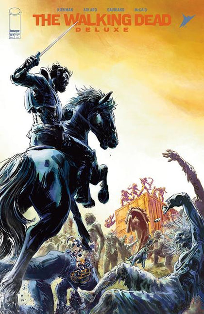 WALKING DEAD DELUXE #127 CVR C STEFFANO GAUDIANO CONNECTING VAR (PRE-ORDER: 12/17/2025)