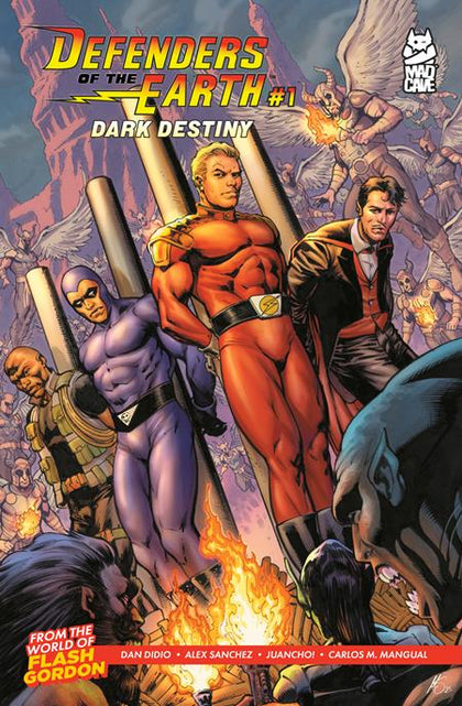 DEFENDERS OF THE EARTH DARK DESTINY #1 (OF 4) CVR A MARCO SANTUCCI (PRE-ORDER: 12/10/2025)