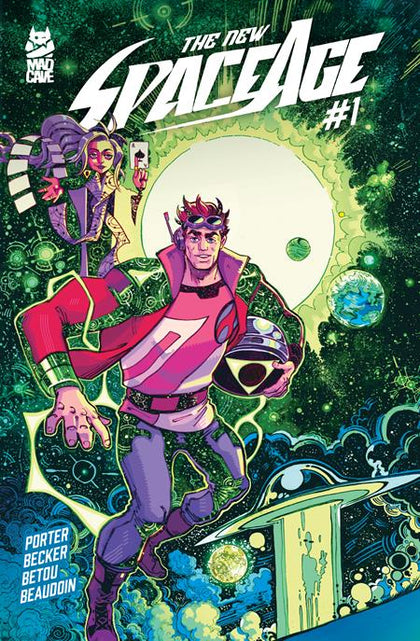 NEW SPACE AGE #1 (OF 5) CVR A MIKE BECKER (PRE-ORDER: 12/17/2025)