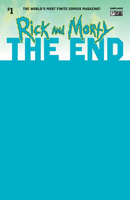 RICK AND MORTY THE END #1 CVR D BLUE SKETCH VAR (PRE-ORDER: 12/03/2025)