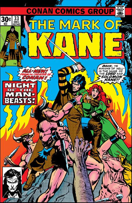 SOLOMON KANE THE ORIGINAL COMICS OMNIBUS HC VOL 01 DIRECT MARKET EDITION CVR (PRE-ORDER: 12/03/2025)