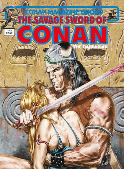SAVAGE SWORD OF CONAN THE ORIGINAL COMICS OMNIBUS HC VOL 07 DIRECT MARKET EDITION CVR (PRE-ORDER: 12/10/2025)