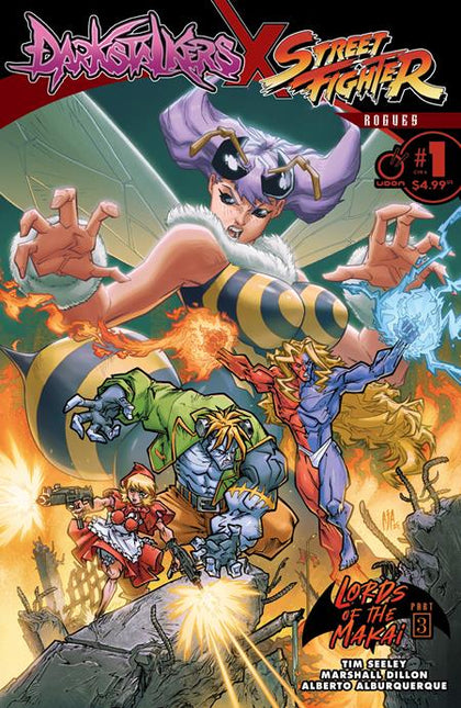 DARKSTALKERS X STREET FIGHTER ROGUES #1 (ONE SHOT)CVR A ALBERTO ALBURQUERQUE (PRE-ORDER: 12/31/2025)