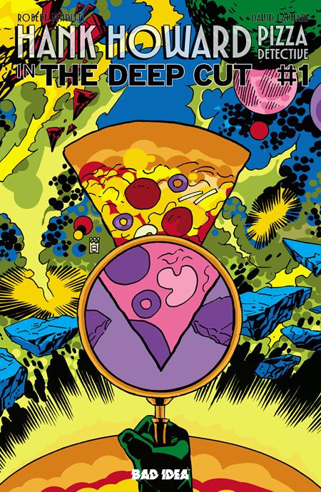 HANK HOWARD PIZZA DETECTIVE THE DEEP CUT #1 (ONE SHOT) CVR E PIZZA BY MARK BUCKINGHAM VAR (PRE-ORDER: 12/02/2026)