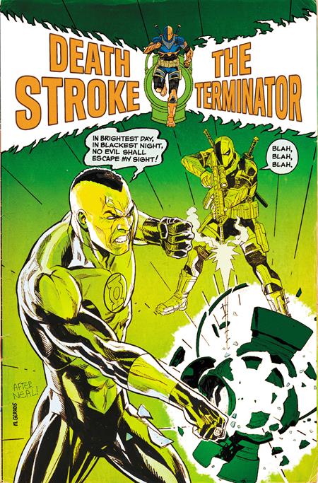 DEATHSTROKE THE TERMINATOR #10 CVR B MITCH GERADS CARD STOCK VAR (PRE-ORDER: 12/16/2026)