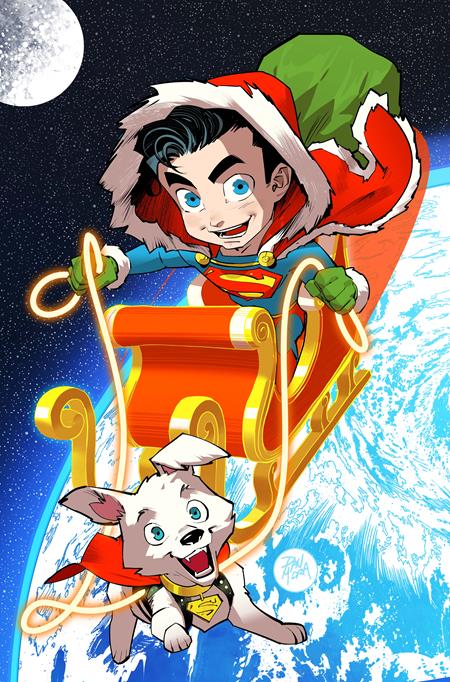 SUPERMAN #45 CVR F DAN MORA HOLIDAY CARD STOCK VAR (PRE-ORDER: 12/23/2026)