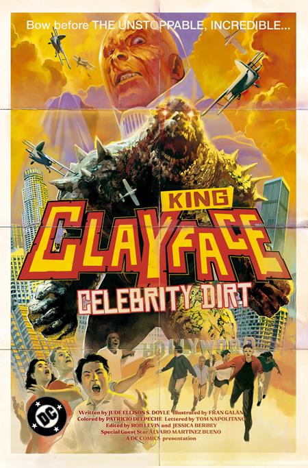 CLAYFACE CELEBRITY DIRT #6 (OF 6) CVR C ALVARO MARTINEZ BUENO CARD STOCK VAR (PRE-ORDER: 12/09/2026)