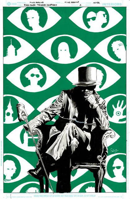 BLACK TOWER THE RAVEN CONSPIRACY #5 (OF 6) CVR A MIKE PERKINS (PRE-ORDER: 12/23/2026)