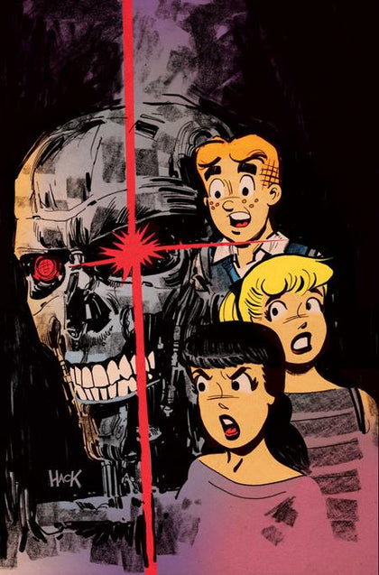 ARCHIE VS THE TERMINATOR #3 CVR F ROBERT HACK LTD VIRGIN VAR (PRE-ORDER: 12/09/2026)
