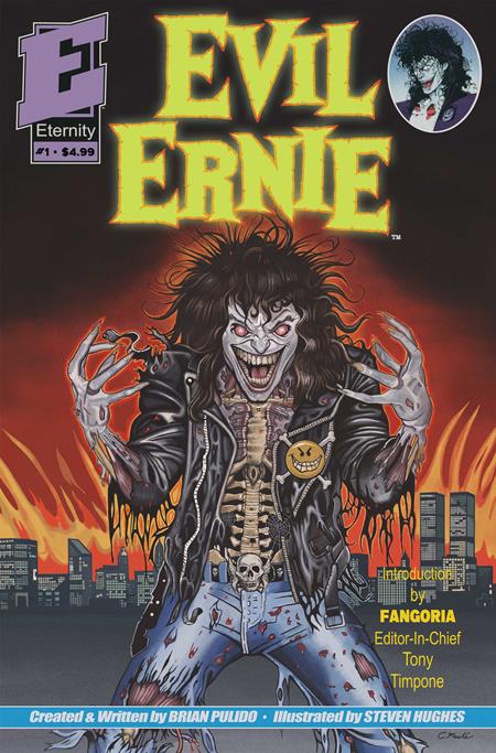 EVIL ERNIE #1 30TH ANNIVERSARY FACSIMILE EDITION CVR C ERIC MACHE GLOW IN THE DARK VAR (PRE-ORDER: 12/02/2026)