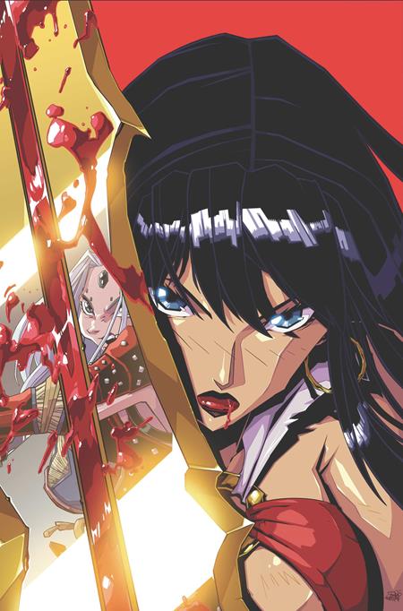 PATHFINDER VAMPIRELLA BLADE OF DARKNESS #3 CVR E ANDREW HUERTA LTD VIRGIN VAR (PRE-ORDER: 01/06/2027)