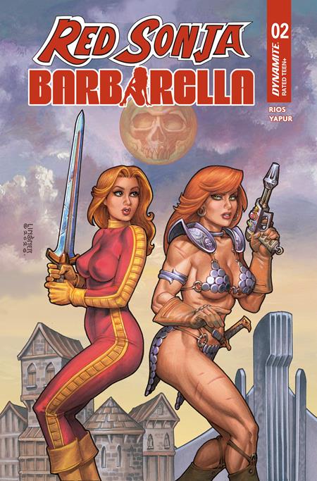 RED SONJA BARBARELLA #2 CVR A JOSEPH MICHAEL LINSNER (PRE-ORDER: 12/02/2026)
