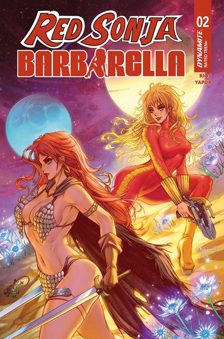 RED SONJA BARBARELLA #2 CVR B COLLETTE TURNER VAR (PRE-ORDER: 12/02/2026)