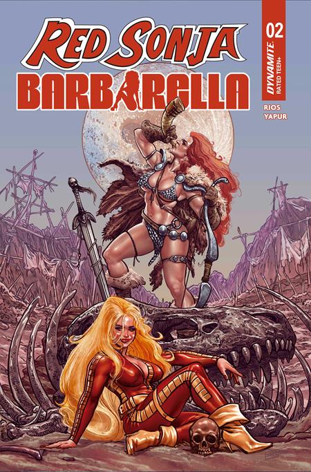 RED SONJA BARBARELLA #2 CVR C DIEGO YAPUR VAR (PRE-ORDER: 12/02/2026)