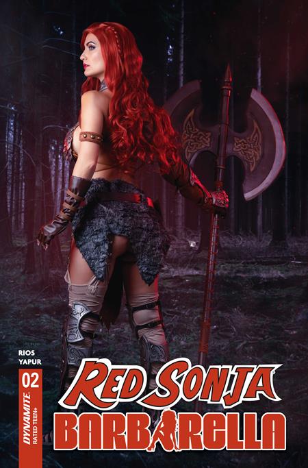 RED SONJA BARBARELLA #2 CVR D COSPLAY IVY RED SONJA VAR (PRE-ORDER: 12/02/2026)
