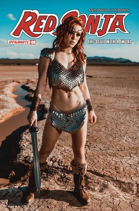RED SONJA SHE DEVIL WITH A SWORD #8 CVR E COSPLAY MOLLY STEWART VAR (PRE-ORDER: 12/09/2026)