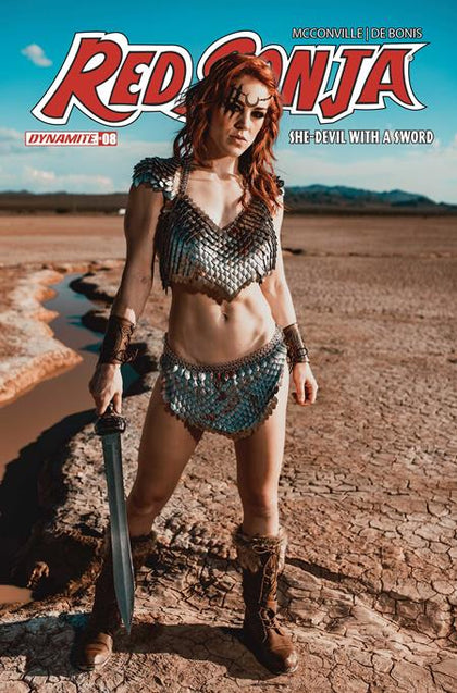 RED SONJA SHE DEVIL WITH A SWORD #8 CVR E COSPLAY MOLLY STEWART VAR (PRE-ORDER: 12/09/2026)
