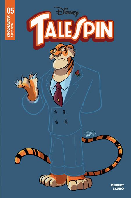 TALESPIN #5 CVR C CARLO LAURO COLOR BLEED VAR (PRE-ORDER: 12/02/2026)