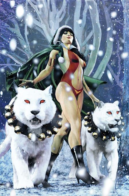 VAMPIRELLA HELLIDAY SPECIAL 2026 #1 (ONE SHOT) CVR F CAT STAGGS LTD VIRGIN VAR (PRE-ORDER: 12/16/2026)