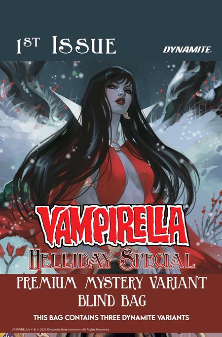 VAMPIRELLA HELLIDAY SPECIAL 2026 #1 (ONE SHOT) CVR G PREMIUM MYSTERY BLIND BAG VAR (PRE-ORDER: 12/09/2026)