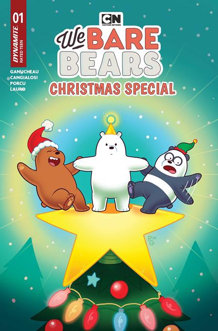 WE BARE BEARS CHRISTMAS SPECIAL #1 (ONE SHOT) CVR A PAULINA GANUCHEAU (PRE-ORDER: 12/16/2026)