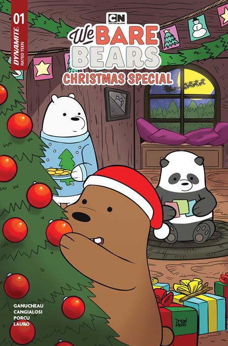WE BARE BEARS CHRISTMAS SPECIAL #1 (ONE SHOT) CVR B DREW MOSS VAR (PRE-ORDER: 12/16/2026)