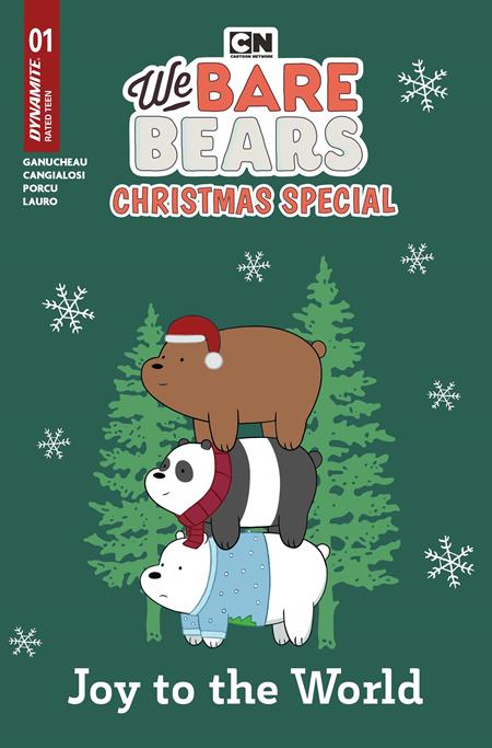 WE BARE BEARS CHRISTMAS SPECIAL #1 (ONE SHOT) CVR D GREETING CARD VAR (PRE-ORDER: 12/16/2026)