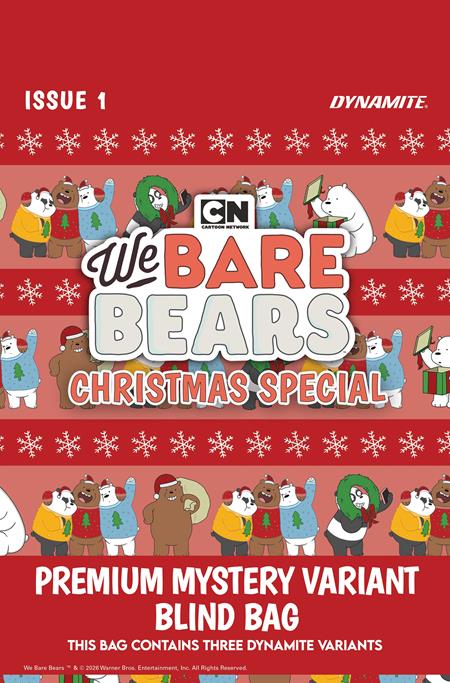 WE BARE BEARS CHRISTMAS SPECIAL #1 (ONE SHOT) CVR G PREMIUM MYSTERY BLIND BAG VAR (PRE-ORDER: 12/23/2026)