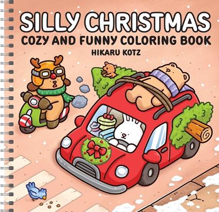 SILLY CHRISTMAS COZY AND FUNNY COLORING BOOK FOR ADULTS AND TEENS TP (PRE-ORDER: 12/02/2026)