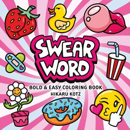 SWEAR WORD BOLD AND EASY COLORING BOOK TP (PRE-ORDER: 12/02/2026)