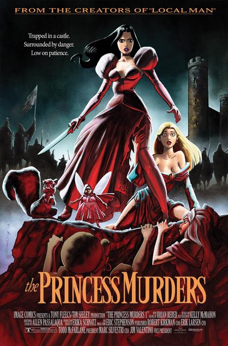 PRINCESS MURDERS #1 CVR C TIM SEELEY & ALLEN PASSALAQUA ARMY OF DARKNESS HORROR HOMAGE VAR (PRE-ORDER: 12/09/2026)