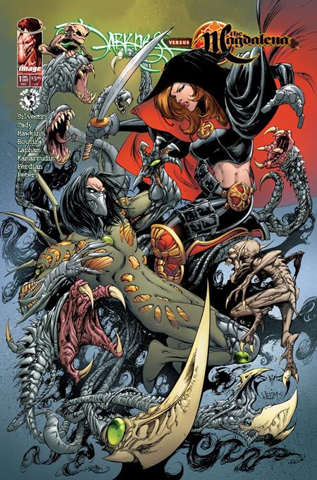 DARKNESS VS THE MAGDALENA #1 (ONE SHOT) CVR B JOE BENITEZ & RICHARD ISANOVE VAR (PRE-ORDER: 12/16/2026)