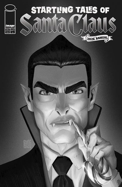 STARTLING TALES OF SANTA CLAUS 2026 ANNUAL CVR D SEAKAE B&W VAR (PRE-ORDER: 12/02/2026)