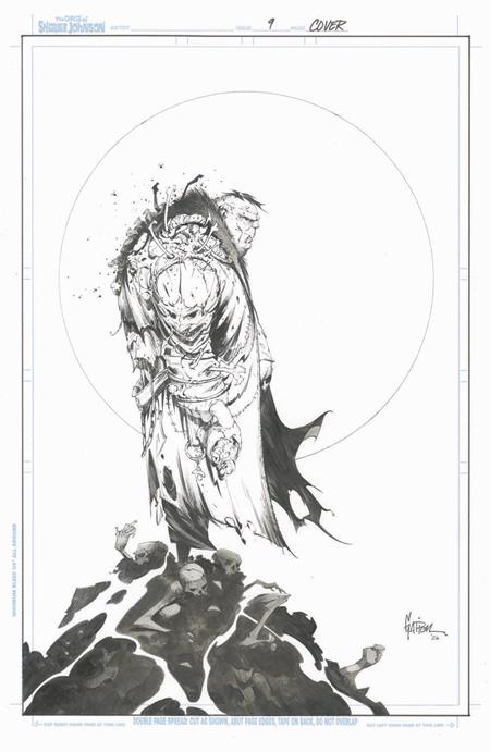 SPAWN THE CURSE OF SHERLEE JOHNSON #9 CVR C JONATHAN GLAPION B&W VIRGIN VAR (PRE-ORDER: 12/02/2026)