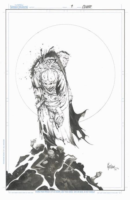 SPAWN THE CURSE OF SHERLEE JOHNSON #9 CVR C JONATHAN GLAPION B&W VIRGIN VAR (PRE-ORDER: 12/02/2026)