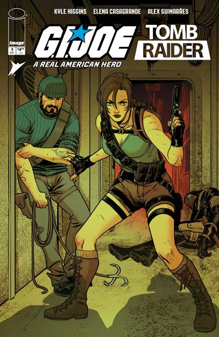 GI JOE A REAL AMERICAN HERO TOMB RAIDER #3 (OF 5) CVR A ELENA CASAGRANDE & ALEX GUIMARAES (PRE-ORDER: 12/02/2026)