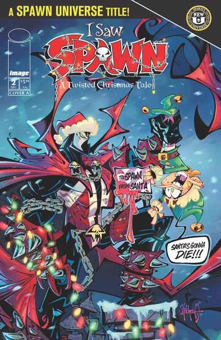 I SAW SPAWN (A TWISTED CHRISTMAS TALE) #2 (OF 2) CVR A ROB SKETCHCRAFT DUENAS (PRE-ORDER: 12/09/2026)